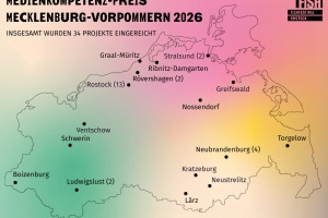 Bild zum Beitrag: Medienkompetenz-Preis Mecklenburg-Vorpommern 2026: Ausschreibung abgeschlossen